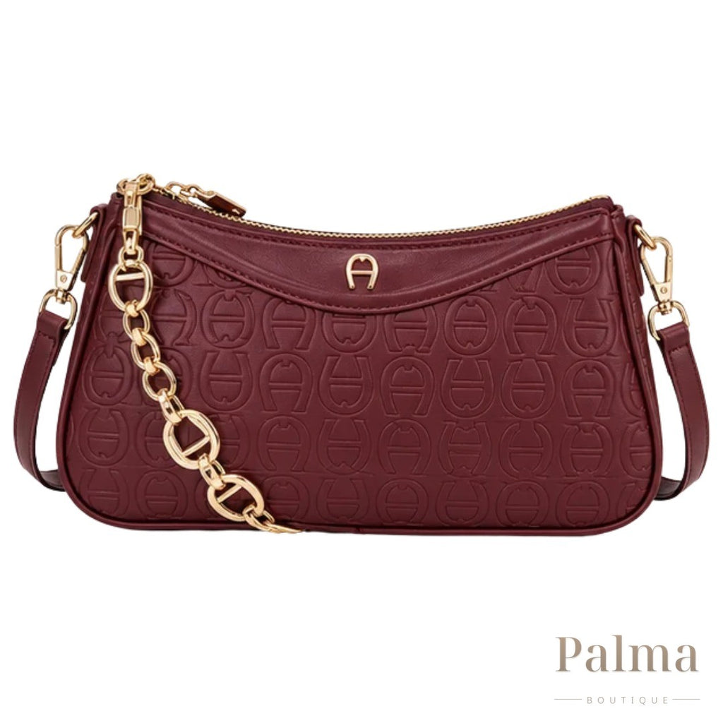 Aigner Bag | Delia Maroon