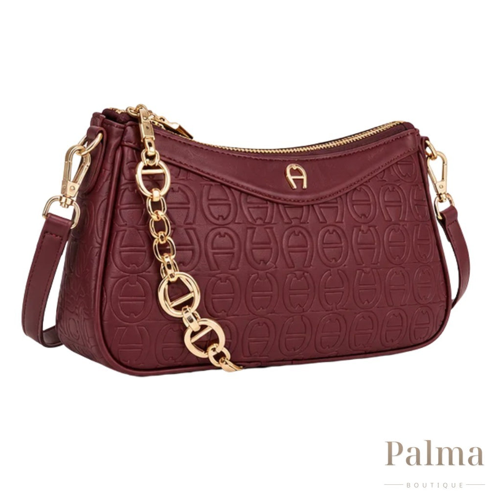 Aigner Bag | Delia Maroon