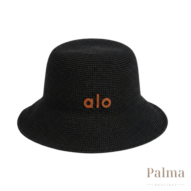 Alo Cap | Knit Bucket Black