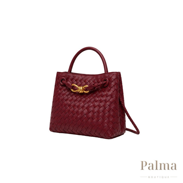 Bottega Veneta Bag | Andiamo Dark Red