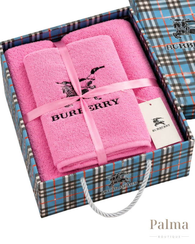 Burberry Towel | Microfiber Pink