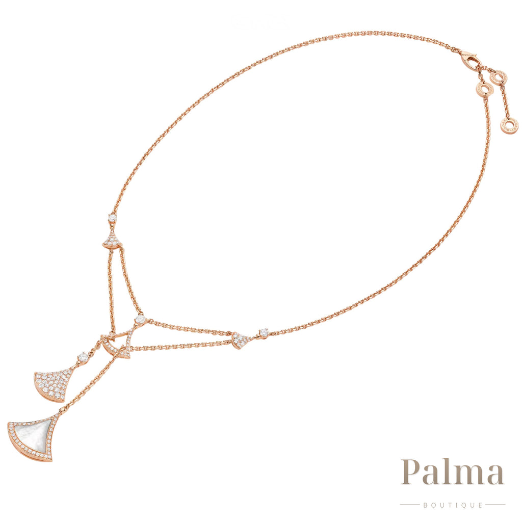 Bvlgari Jewelry | 18K Rose Gold Dream Diamond Necklace
