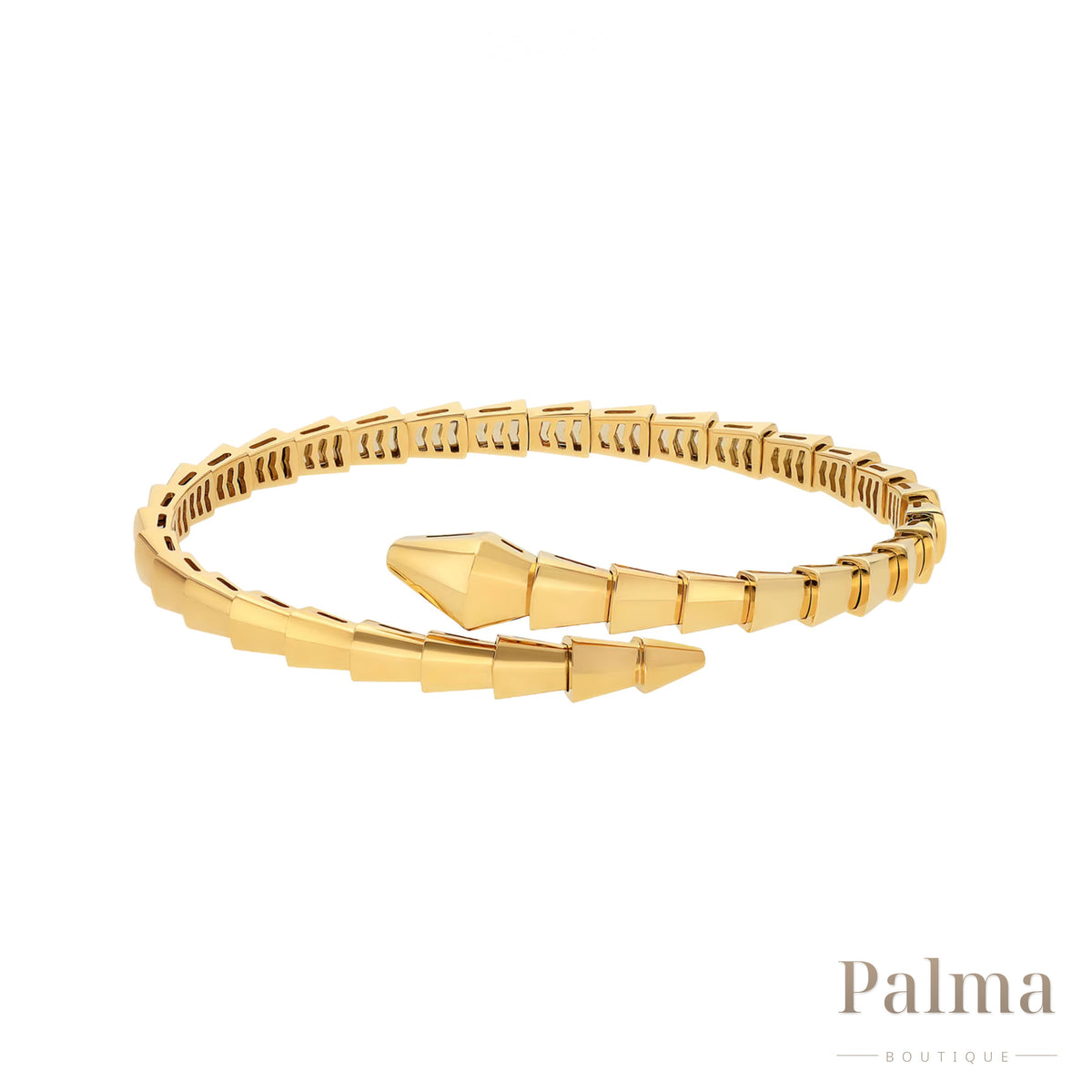 Bvlgari Jewelry | 18K Yellow Gold Serpenti Viper Bracelet