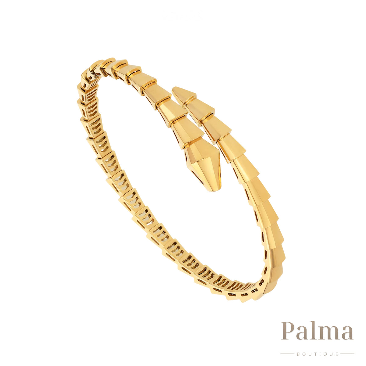Bvlgari Jewelry | 18K Yellow Gold Serpenti Viper Bracelet
