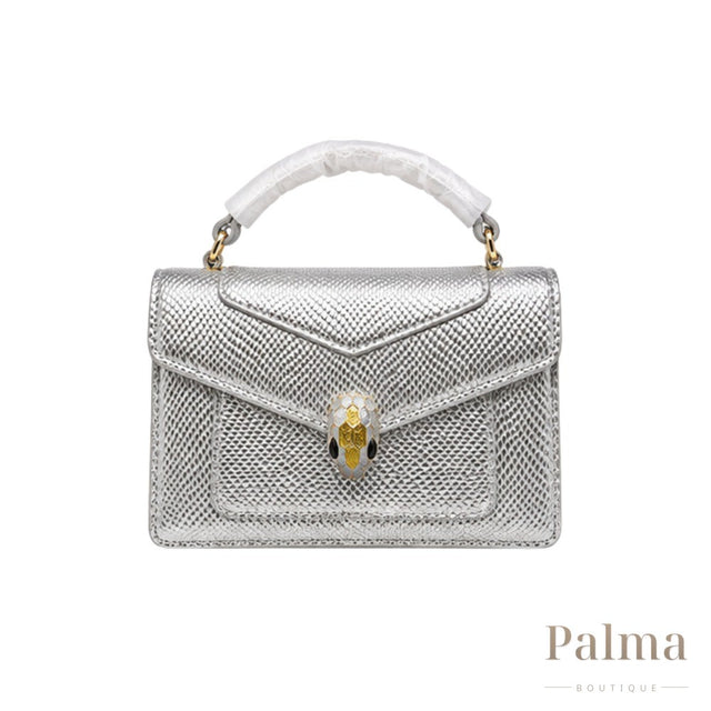 Bvlgari Bag | Serpenti Forever Slivery