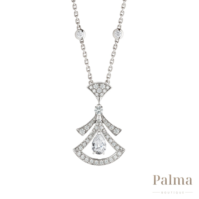 Bvlgari Jewelry | 18K White Gold Divas Dream Diamond Necklace