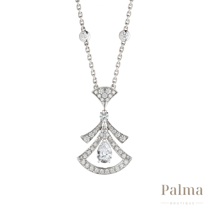 Bvlgari Jewelry | 18K White Gold Divas Dream Diamond Necklace