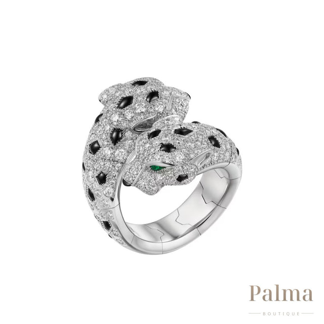 Cartier Jewelry | Panthere Emerald Onyx Set White