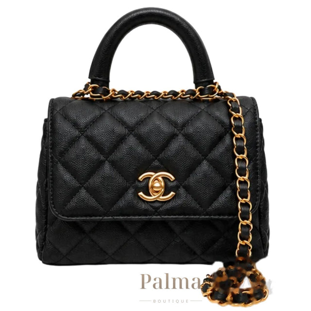 Chanel Bag | Coco Handle Black