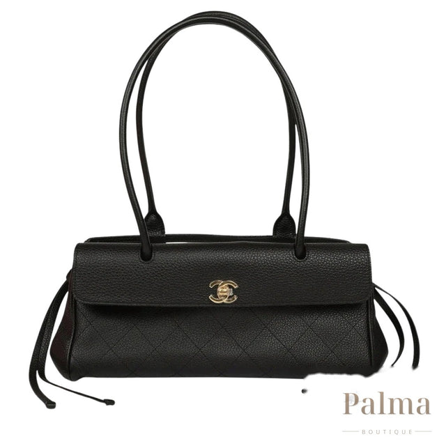 Chanel Bag | Grained Shopping Black