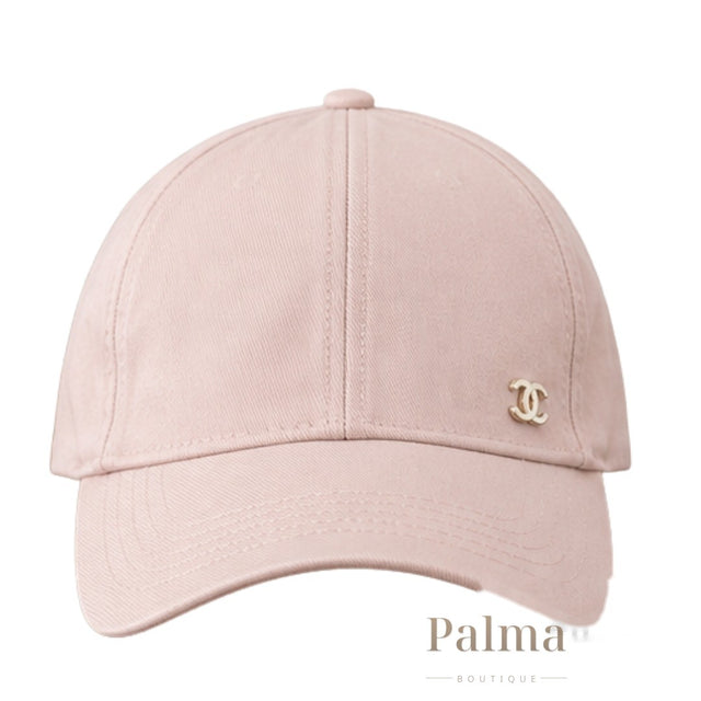 Chanel Cap | CC Classic Baseball Light Pink