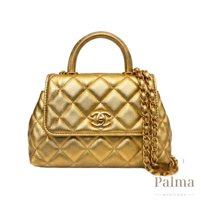 Chanel Bag | Trendy CC Metallic Gold