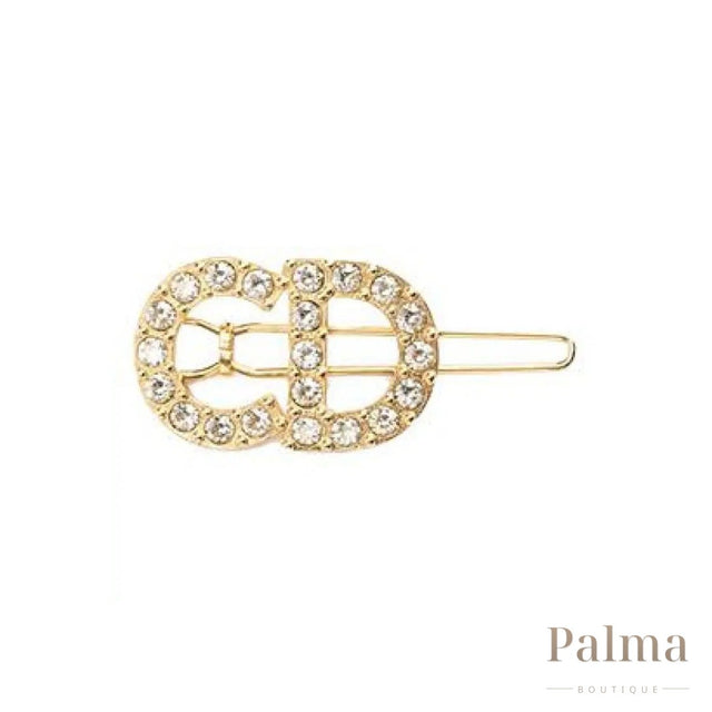 Dior Jewelry | Hairclip Navy Gold