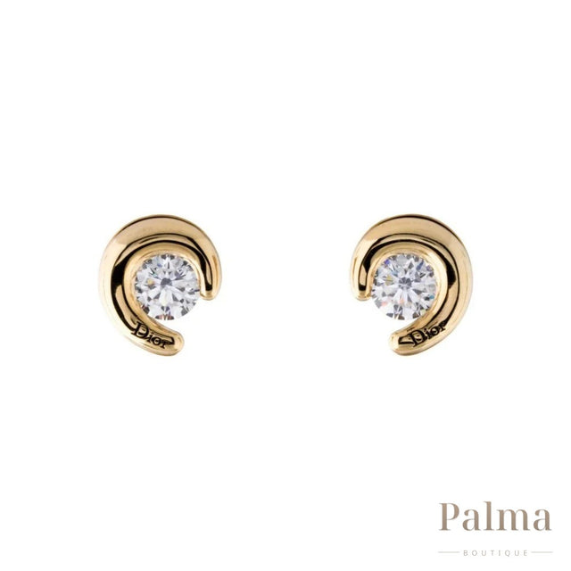 Dior Jewelry | Crystal Rocks Earrings Gold