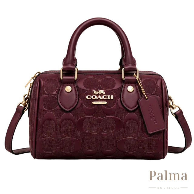 Coach Bag | Mini Rowan Maroon