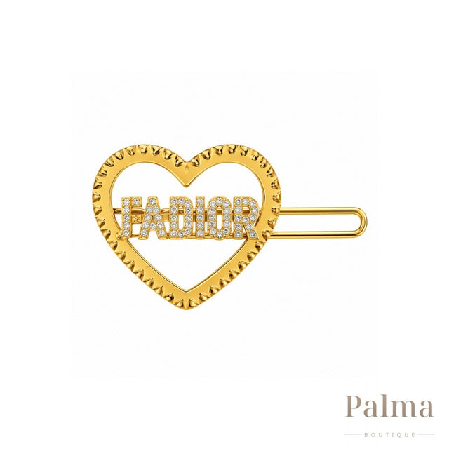 Dior Jewelry | Hairclip Heart Gold