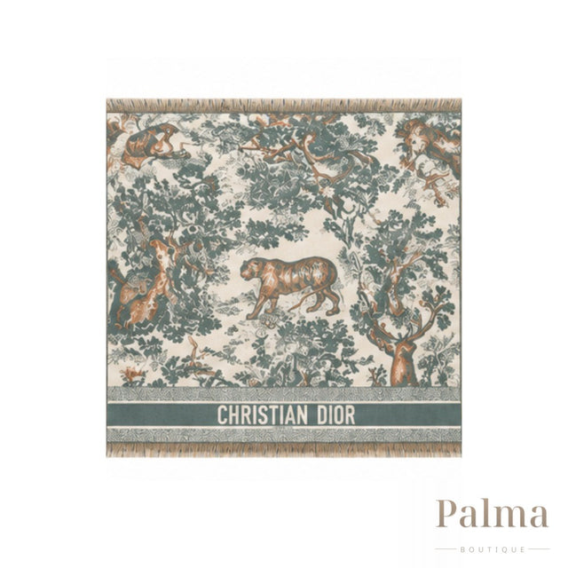 Dior Scarf | Sauvage Green