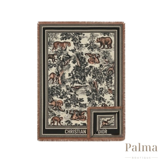Dior Scarf | Toile De Jouy Black/Ivory