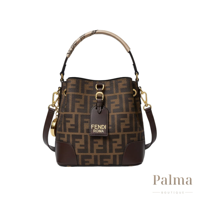 Fendi Bag | Boston 365 Medium Brown Black