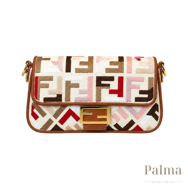Fendi Bag | Multicolor Canvas Motif