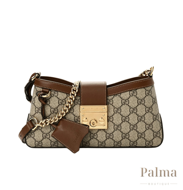 Gucci Bag | Padlock Shoulder Brown