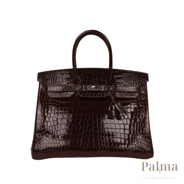 Hermès Bag | Birkin 35 Burgundy Crocodile