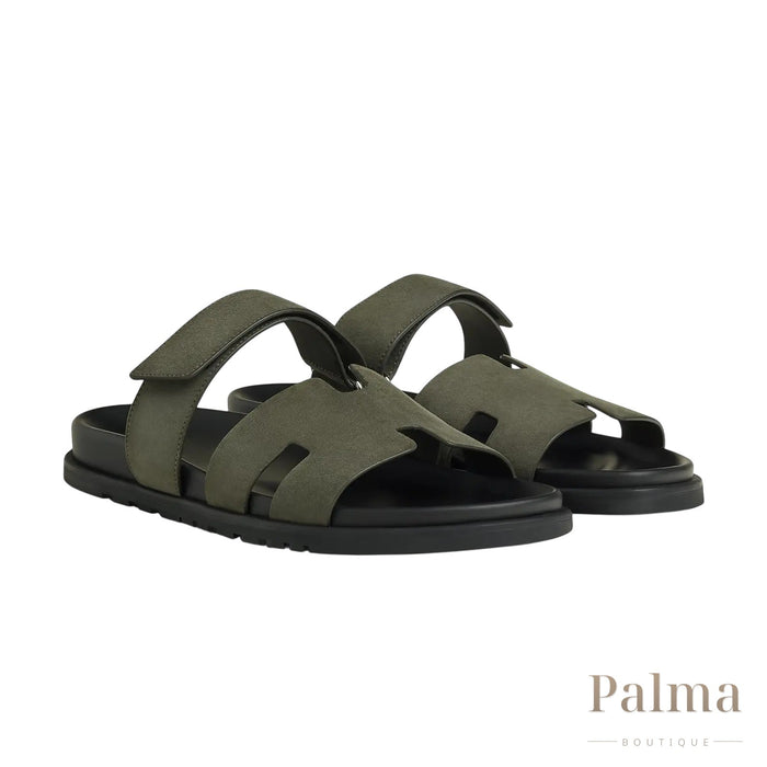 Hermès Sandals | Chypre Vert Foret