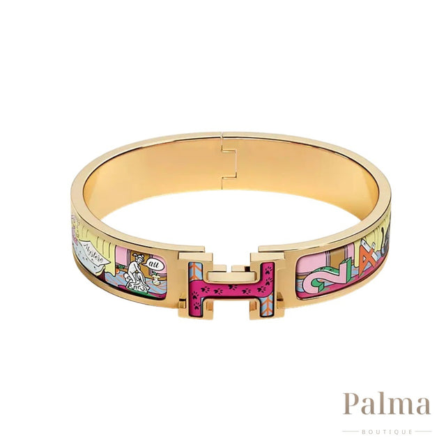 Hermès Jewelry | Clic H Mystere AU 24 Bracelet