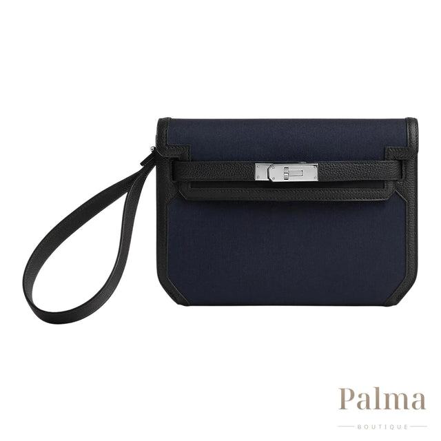 Hermès Bag | Depeche 25 Pouch Bleu Marine
