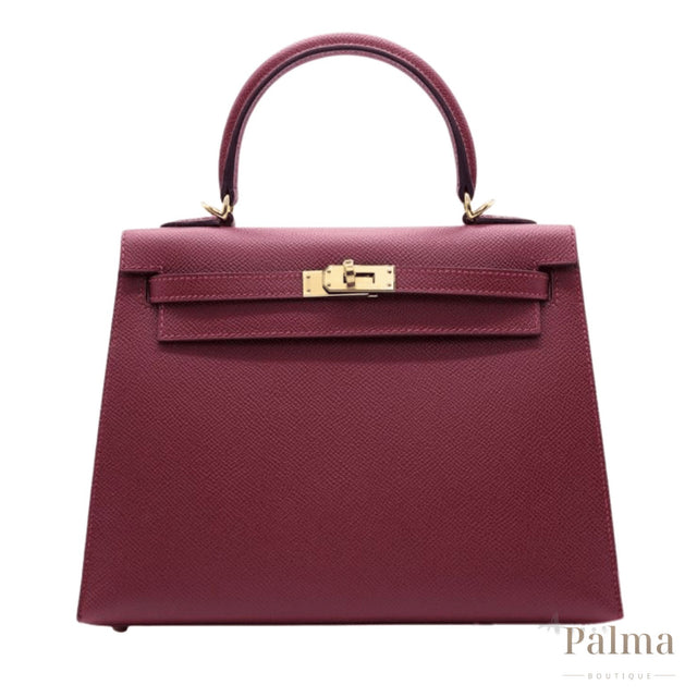 Hermès Bag | Kelly 25 Dark Red
