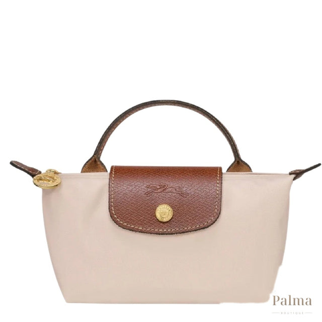 Longchamp Bag | Brown with Leather Trim