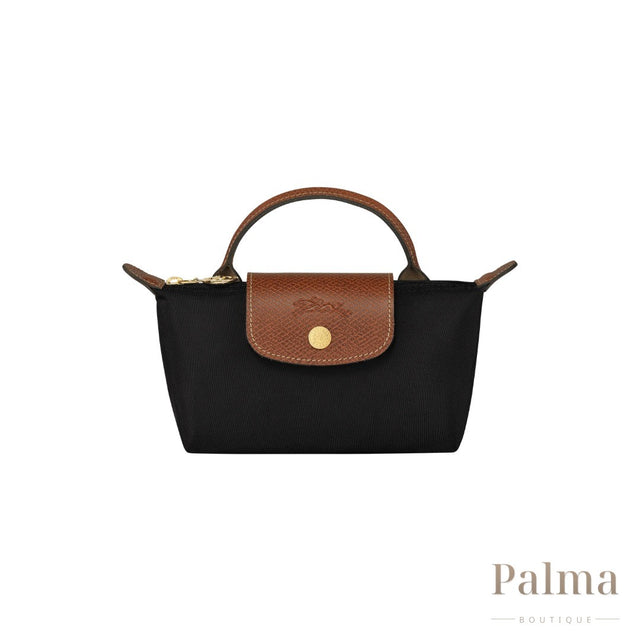 Longchamp Bag | Le Pliage Black & Brown