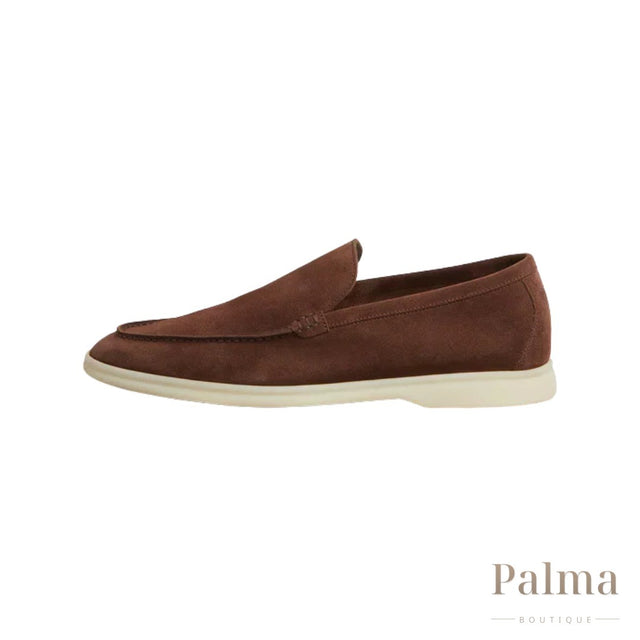 Loro Piana Footwear | Summer Walk Suede Brown