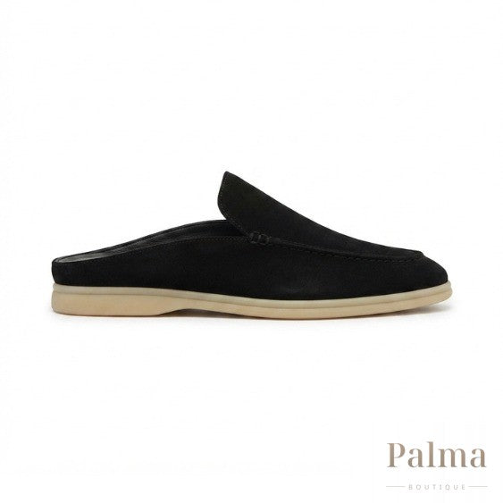 Loro Piana Footwear | Babouche Walk Black