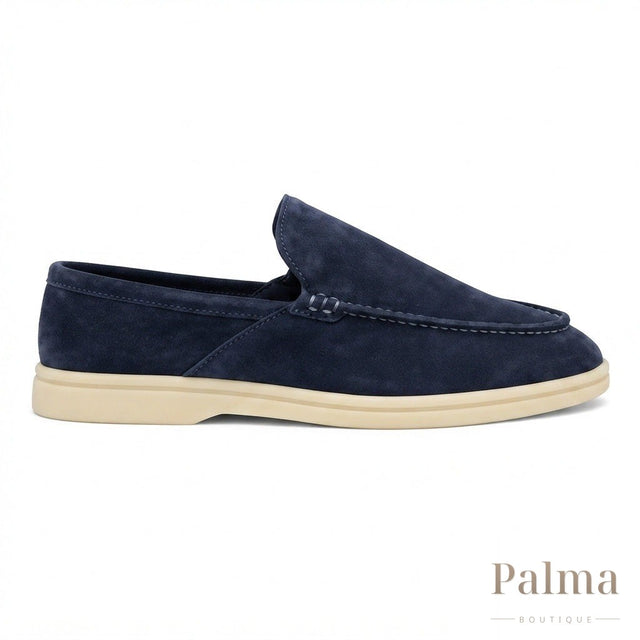 Loro Piana Footwear | Summer Walk Suede Blue