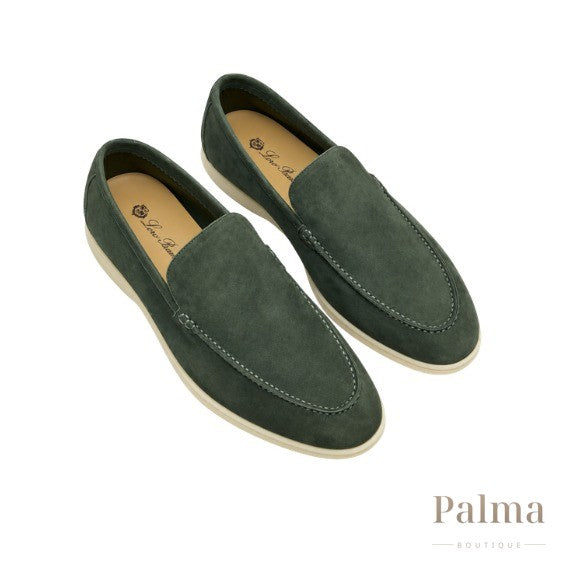 Loro Piana Footwear | Summer Walk Olive Green