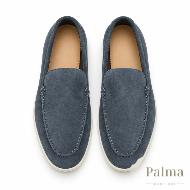 Loro Piana Footwear | Summer Walk Suede Grey