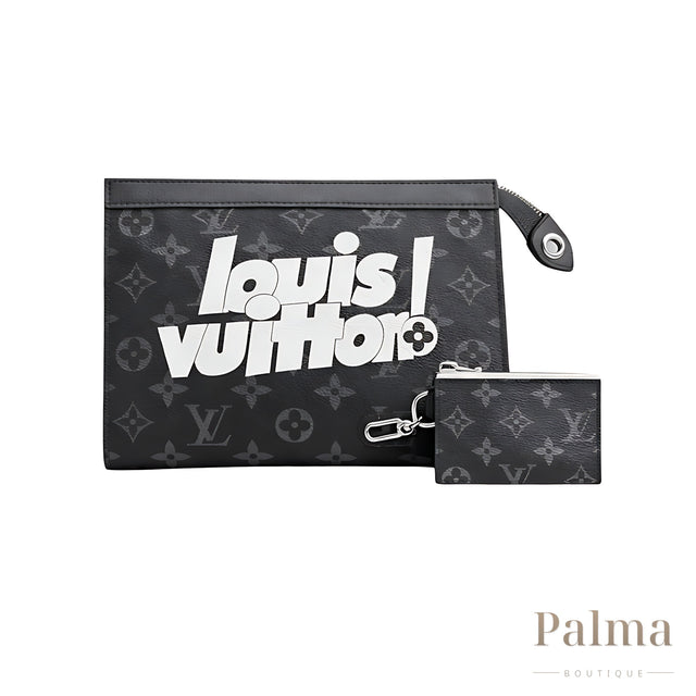 Louis Vuitton Bag | Pouch Black Grey