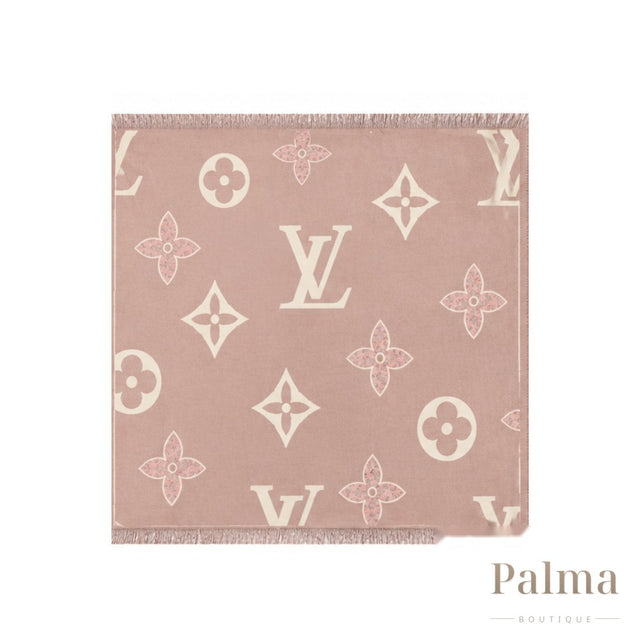 Louis Vuitton Scarf | Monogram Graphic Pink
