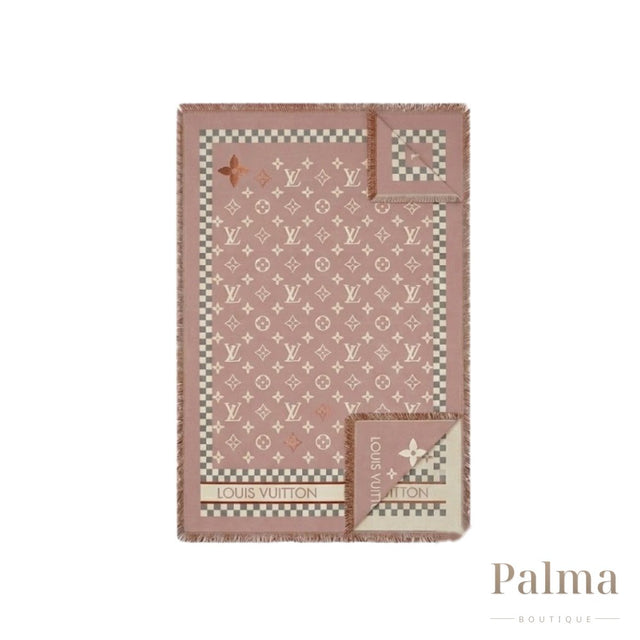 Louis Vuitton Scarf | Monogram Heart Beige Rose