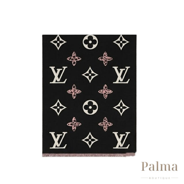 Louis Vuitton Scarf | Monogram Black