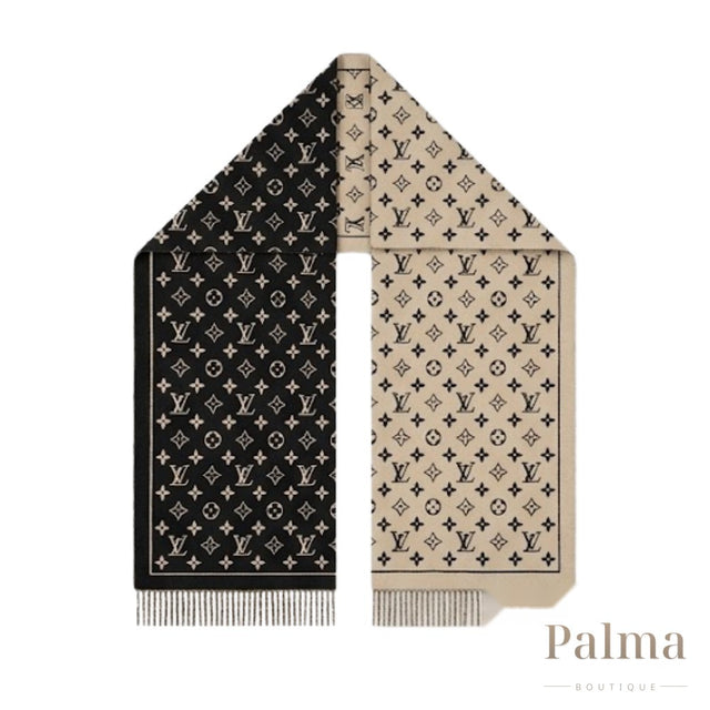 Louis Vuitton Scarf | Monogram Cream White