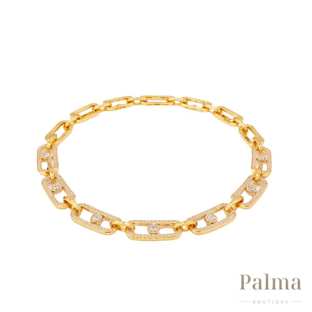 Messika Jewelry | Pave Yellow Gold Full Diamonds