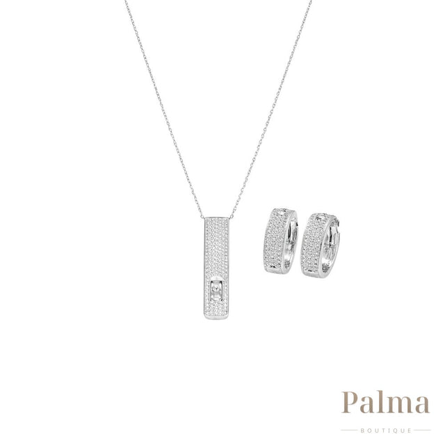 Messika Jewelry | Move Uno Pave White Gold Full Diamonds