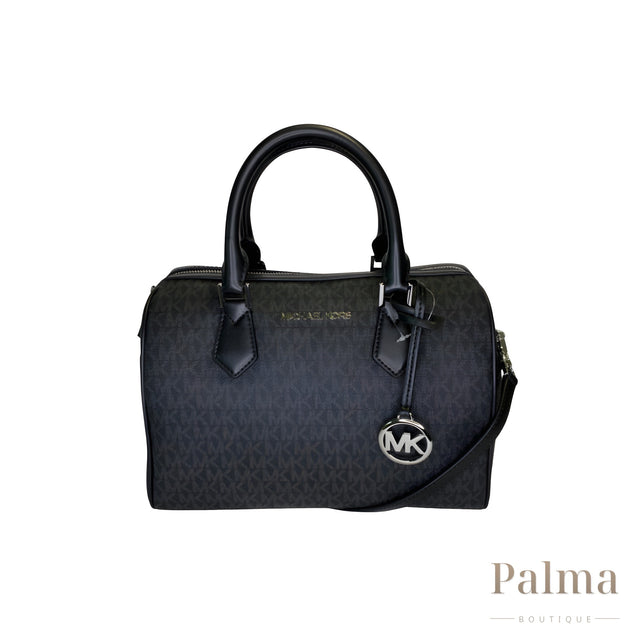 Michael Kors Bag | Bedford Large Duffle Black Gold
