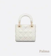 Dior Bag | Lady Dior White/Gold