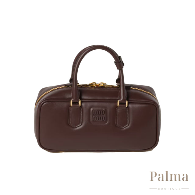 Miu Miu Bag | Solitaire Shiny Dark Brown