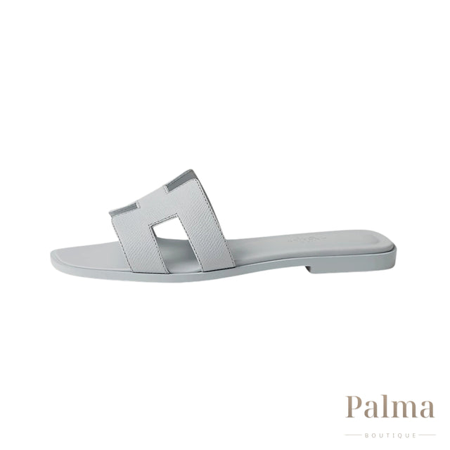 Hermès Sandals | Oran Ice White