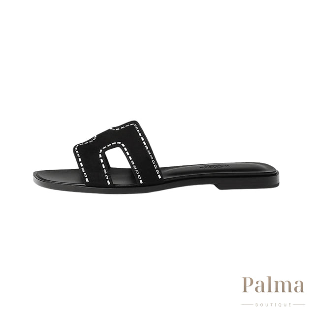 Hermès Sandals | Oran Black