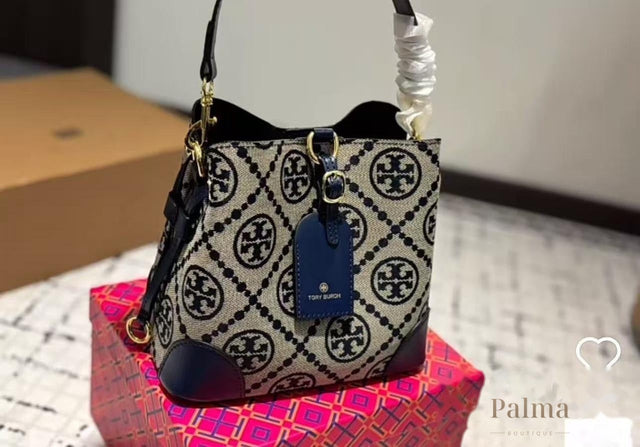 Tory Burch Bag | T Monogram Jacquard Bucket
